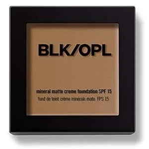 Blk/Opl Mineral Matte Creme Powder Foundation, True Color - Spf 15 Buildable & Blendable Face Foundation Makeup With Matte Finish - Full Coverage, Color Correcting & Sculpting - Heavenly Honey