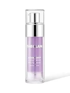 Sheglam Good Grip Hydrating Primer Oil Control Moisturizing Primer Gel Smooth Fine Lines Oil And Silicone-Free Face -Blueberry + Aha-Purple