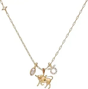 Alex And Ani Zodiac Charm Cluster Necklace