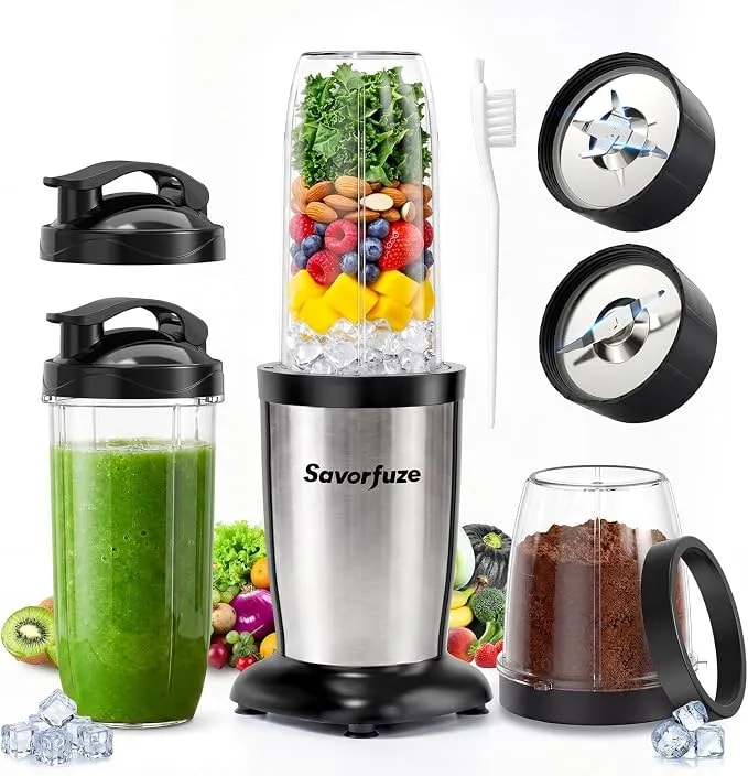Smoothie Blender Grinder Combo, Countertop Blender Smoothies And Shakes