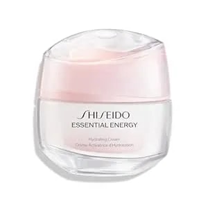 Shiseido Essential Energy Hydrating Cream - 50 Ml - Visibly Reduces The Look Of Pores & Fine Lines - With Hyaluronic Acid - 24-Hour Hydration - Vegan - All Skin Types