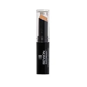 Revlon Concealer Stick, Photoready Face Makeup For All Skin Types, Longwear Medium- Full Coverage With Creamy Finish, Lightweight Formula, 004 Medium, 0.11 Oz