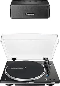 Audio-Technica At-lp70xbtbsp2 Turntable Speaker Pack, Black