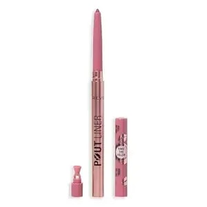 Revolution Beauty London, Pout Bomb Plumping Lip Liner, Long-Lasting Lip Shaper With Hyaluronic Acid & Vitamin E, Vegan & Cruelty-Free, Cool-Toned Pink