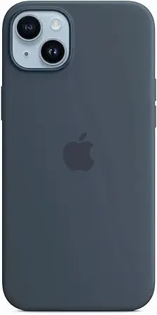 Apple Iphone 14 Plus Silicone Case With Magsafe - Storm Blue
