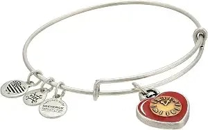 Alex And Ani Wizard Of Oz, Heart Bangle Bracelet, Two-Tone