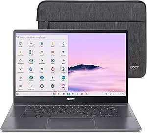 Acer Chromebook Plus 515 Laptop With Google AI – 15.6" Full HD 1920 X 1080 IPS Touch Display - Intel Core i3-1305U - 8GB LPDDR5X - 256GB SSD - Wi-Fi 6E - FHD Camera - Chrome OS - CB515-2HT-33M4