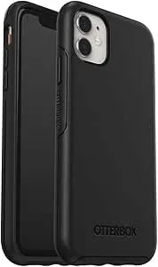 Otterbox Iphone 11 (Non-Retail/Ships In Polybag) Symmetry Series Case - Non-Retail/Ships In Polybag - Black, Ultra-Sleek, Wireless Charging Compatible, Raised Edges Protect Camera & Screen