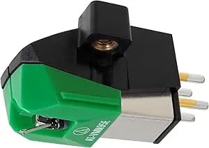Audio-Technica At-vm95e Dual Moving Magnet Turntable Cartridge Green