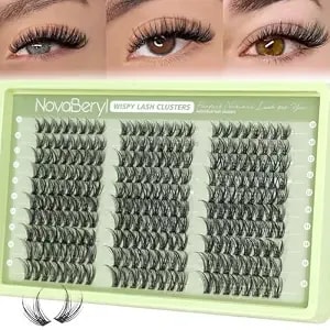 Wispy Lash Clusters Natural Eyelash Clusters Lashes Diy Lash Extension 10-16mm Cluster Eyelash Extensions Cc Curl Individual Lashes Cluster Eyelash