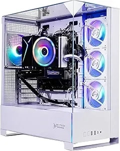 Skytech Gaming Archangel 5 Gaming Pc, Intel i5 14400f 2.5ghz, Nvidia Rtx 5060, 1tb Nvme Ssd, 16gb ddr5 Ram 6000, 750w Gold Psu, Wi-Fi, Win 11, Desktop