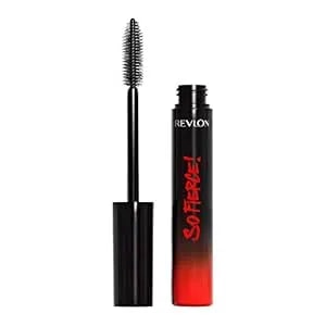 Revlon Mascara, So Fierce Eye Makeup, Lasts Up To 24 Hours, No Clump, Smudge-Proof, Flake-Free, 701 Blackest Black, 0.25 Fl Oz