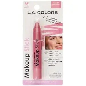 La Colors 3-In-1 Makeup Stick, c62187, Pink Satin 0.08 Oz