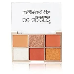 Bellapierre It’S Only Natural Eyeshadow Palette - Highly Pigmented, Long Lasting, And Blendable - Matte & Shimmer Shades - Hypoallergenic And Paraben-Free