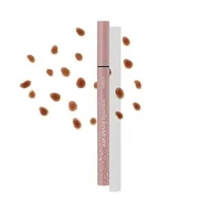 Etude Naturally Freckle Pen (Light Brown), Natural Looking Faux Freckles, Waterproof, Easy Control Sponge Tip, Multi Use For Brow Hair Strokes And Lip Liner (0.5g)