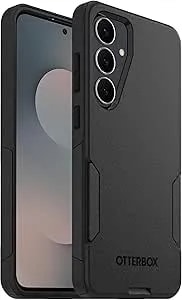 Otterbox Samsung Galaxy s25 Fe -Commuter Series Case - Slim & Tough - Pocket-Friendly - With Port Protection - Non-Retail Packaging Black