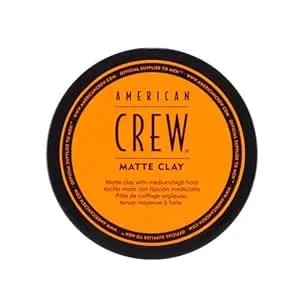 American Crew Men'S Hair Matte Clay (Old Version), Like Hair Gel With Medium/High Hold, 3 Oz (Pack Of 1)