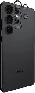 Case-Mate Samsung Galaxy s25 Ultra Camera Lens Protector With Black Aluminum Rings - Double Tempered Glass, Durable Anti-Scratch - Ultra Hd View With Night Shooting, Case Friendly, Easy To Install