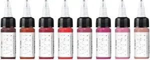 Nuva Colors Pmu Pigment, Customizable, Cool Undertone For Lip Blushing & More, Vegan, Made In Usa (8-Pack)