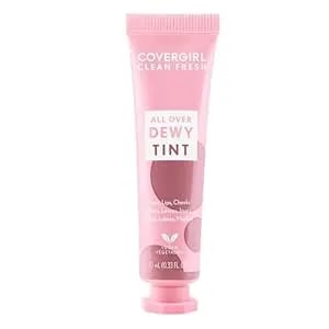 Covergirl Clean Fresh Dewy Tint 300 Mauvy Kiss, 3-In-1 Tint, Blendable Color For Eyes, Lips & Cheeks, 0.33 Fl Oz (Pack Of 1)