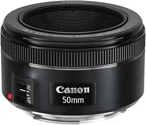 Canon Ef 50mm F/1.8 Stm Lens International Version (No Warranty)