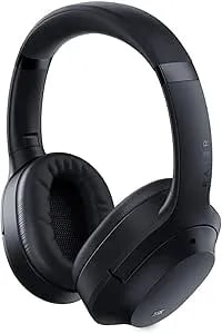 Razer Opus Active Noise Cancellation Headset: Thx Certified Headphones - Advanced Active Noise Cancellation - Bluetooth & 3.5mm Jack Compatible - Quick Attention Mode - Auto Play/Auto Pause - Black