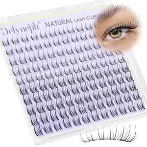 Natural Lash Clusters 8-14mm Short Eyelash Clusters Wispy Cluster Eyelash Extensions Fairy Lash Extensions Spiky Cluster Lashes By Delyneph
