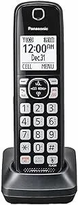 Panasonic Additional Cordless Phone Handset Accessory Compatible With Kx-tgf540/570/tg785 Cordless Phone Systems Series - Kx-tgfa51b, Black
