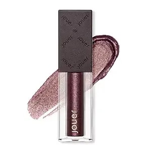 Jouer Paris Lights Eye Paints - Metallic Liquid Eyeshadow - Long Lasting & Crease-Proof Shimmer Cream Eyeshadow - Smooth Chrome Finish, Desir