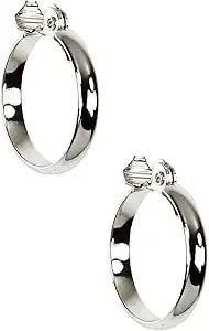 Anne Klein Clip Hoop Earrings