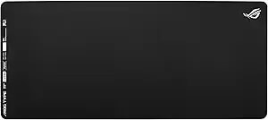 Asus Rog Hone Ace Xxl Gaming Mouse Pad – 35.4” X 15.7", (Xxl Size), Extra-Cushioning, Table-Sized For Wide, Smooth Glide And Control, Water/Oil/Dust-Resistant, Extra-Soft Non-Slip Rubber Base - Black