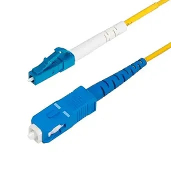 Startech 3.3ft/1m os2 Fiber Cable, Lc To Sc, 9/125 Simplex, Lszh
