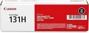 Canon Genuine 131 Black Toner Cartridge High Capacity Compatible With mf620 Series, mf8280cw, lbp7110cw