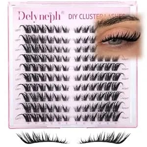 Fox Eye Lash Clusters Wispy Eyelash Clusters Cat Eye Lashes Clusters Pre Mapped Fairy Cluster Eyelash Extensions Spiky Cluster Lash Extensions By Delyneph