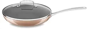 Kitchenaid kc3h112kltz Kitchenaid 12" Hard Anodized Non-Stick Skillet With Lid