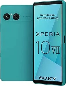 Sony Xperia 10 Vii Xq-fe72 128gb 8gb Dual Sim Factory Unlocked Gsm Smartphone, 5g 6.1" 120hz Oled Display, 50mp Camera - International Version (Turquoise Green)