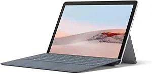 New Microsoft Surface Go 2 - 10.5" Touch-Screen - Intel Pentium - 8gb Memory - 128gb Ssd - Wifi - Platinum (Latest Model)
