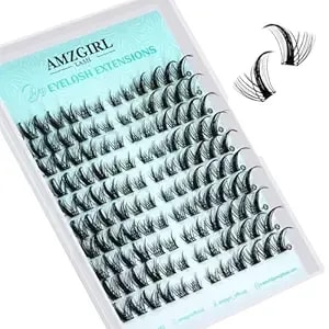 Wispy Lash Clusters Natural Cluster Eyelash Extension Left & Right Cat Eye 120pcs Eyelashes Clusters Diy Lash Extensions Individual Lashes Clusters For Lash Beginners(Aurora,C-12pairs)