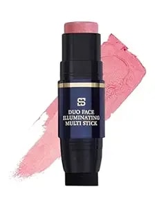 Duo Face Illuminating Multi Stick, Dual-Use Applicator For Perfect Blend, .3 Ounce (Evening Glow)
