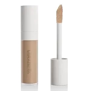 Mirabella Invincible For All Perfecting Under Eye Concealer Full Coverage - Hydrating Makeup Concealer For Dark Circles, Fine Lines & Wrinkles W/Hyaluronic Acid - Fair f70
