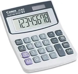 Canon 4075a007aa ls82z Minidesk Calculator 8-Digit Lcd (cnm4075a007aa)