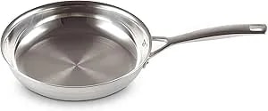 Le Creuset Stainless Steel Classic 3-Ply Fry Pan, 9.5"