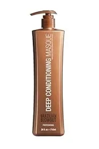 Brazilian Blowout Deep Conditioning Masque 24 Fl Oz For Dry Frizzy Hair