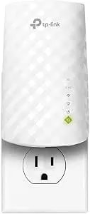 TP-Link Wifi Extender With Ethernet Port, Dual Band 5GHz/2.4GHz, Up To 44% More Bandwidth Than Single Band, Covers Up To 1200 Sq.Ft And 30 Devices, Signal Booster Amplifier Supports Onemesh(RE220)