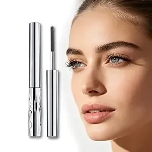 Jngjbl Iron Wand Mascara, Metal Wand Mascara, Waterproof Black Mas-Cara For Volume & Length, 5d Curling, Smudge-Proof, Clump-Free, Long-Lasting Lash Definer 1pc