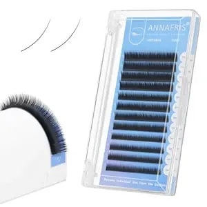 Bottom Lash Extension Individual J Curl 5-7mm Under Lower Eyelashes Natural(0.07mm,5-7mm,J Curl)