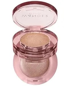 Wander Beauty Double Date Eye Shadow Duo - Smitten/Swoon (Warm Amber + Rich Bronze) - Cream High Pigment Eye Shadow Palette - Satin Shimmer Eyeshadow - Womens Eye Makeup With Vitamin E - 0.07 Oz