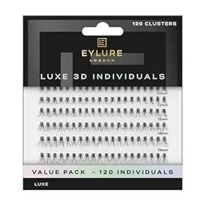 Eylure 3d Luxe Individual Eyelashes Value Pack