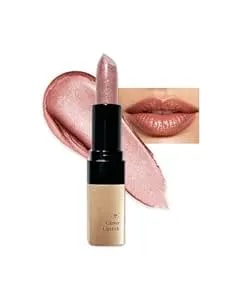 Nude Pink Glitter Lipstick For Women,Diamond Shimmer Matte Metallic Lipstick Long Lasting High Pigmented,Waterproof Cream Non-Sticky Lip Gloss Shiny Full Coverage Non Stick Cup Liptint Stain Makeup-02