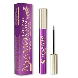 Eyelash Growth Serum - Natural Lash Enhancer With 15 Botanical Extracts - Advanced Lash Formula For Longer, Thicker, Fuller Looking Lashes - Oil-Free, Hypoallergenic & Gentle - 3ml